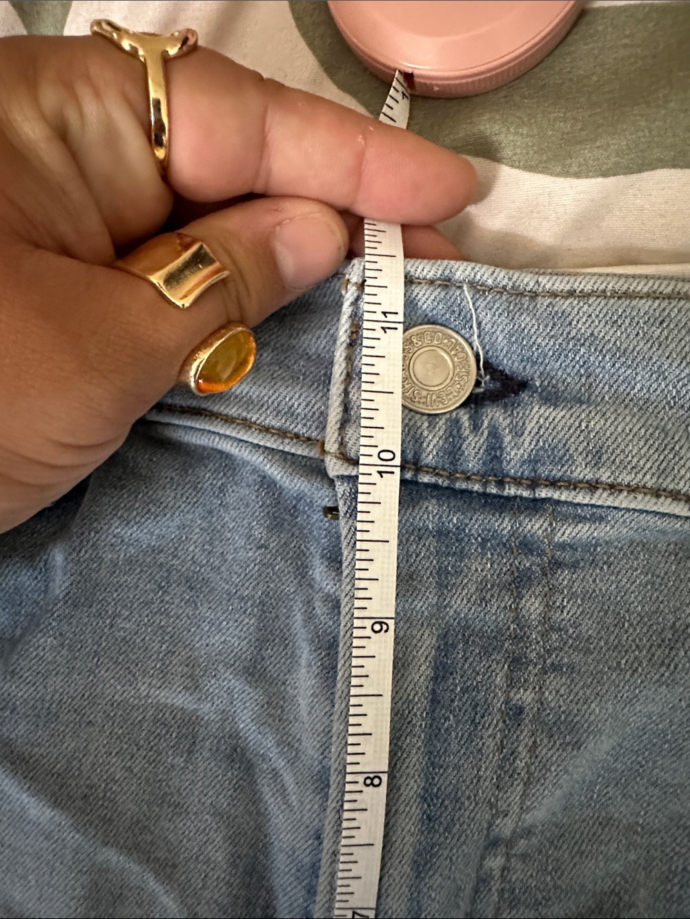 Levi’s 720 High Rise Super Skinny Jeans Light Wash - Picture 11 of 12